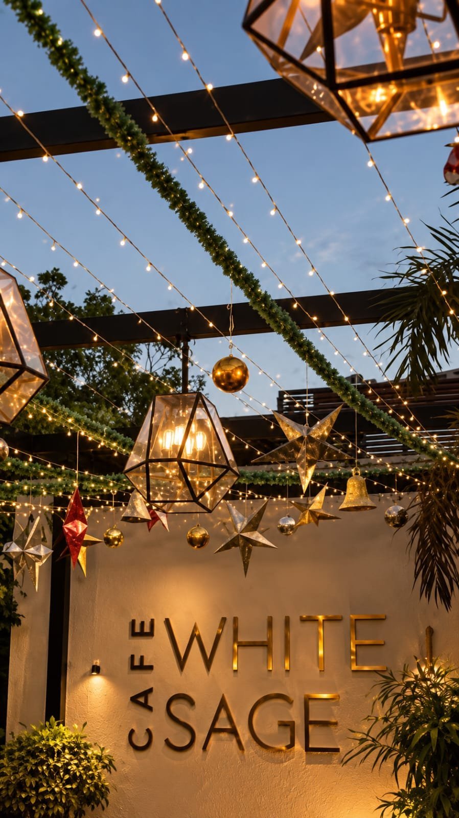 Cafe white sage