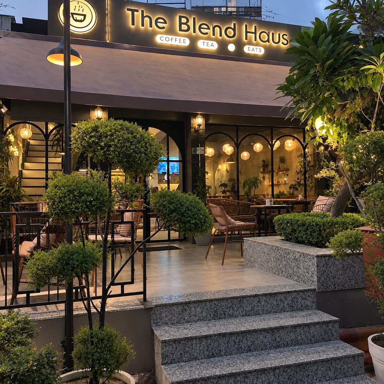 The blend haun coffee bar and dine