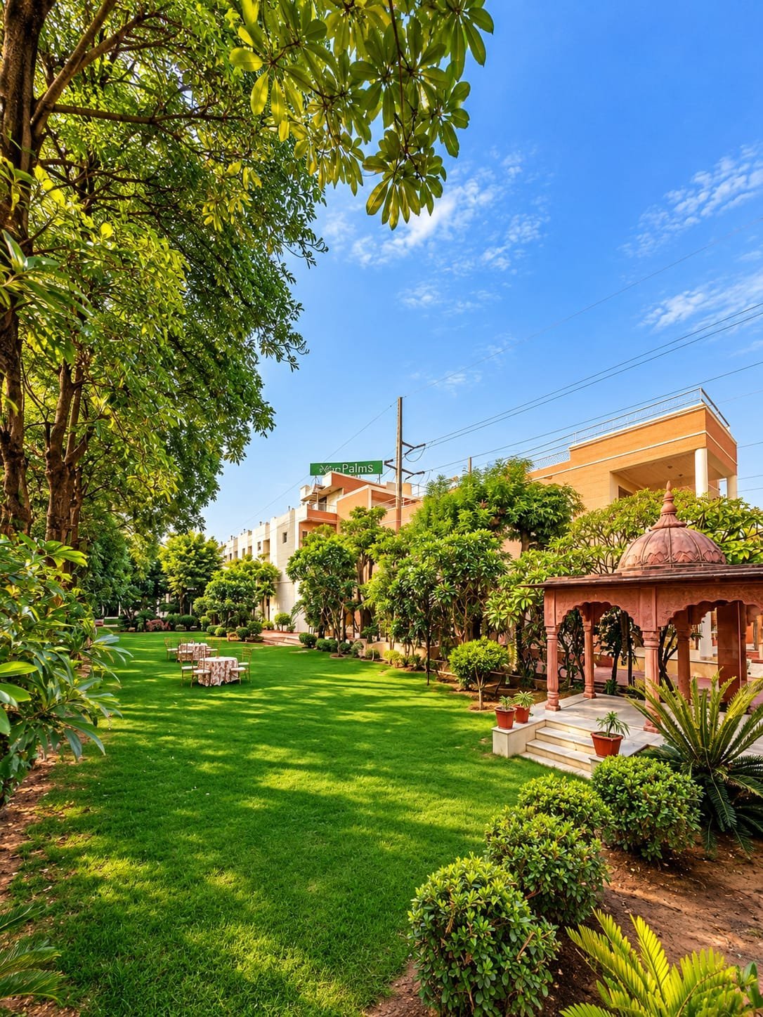 Nine palms resort
