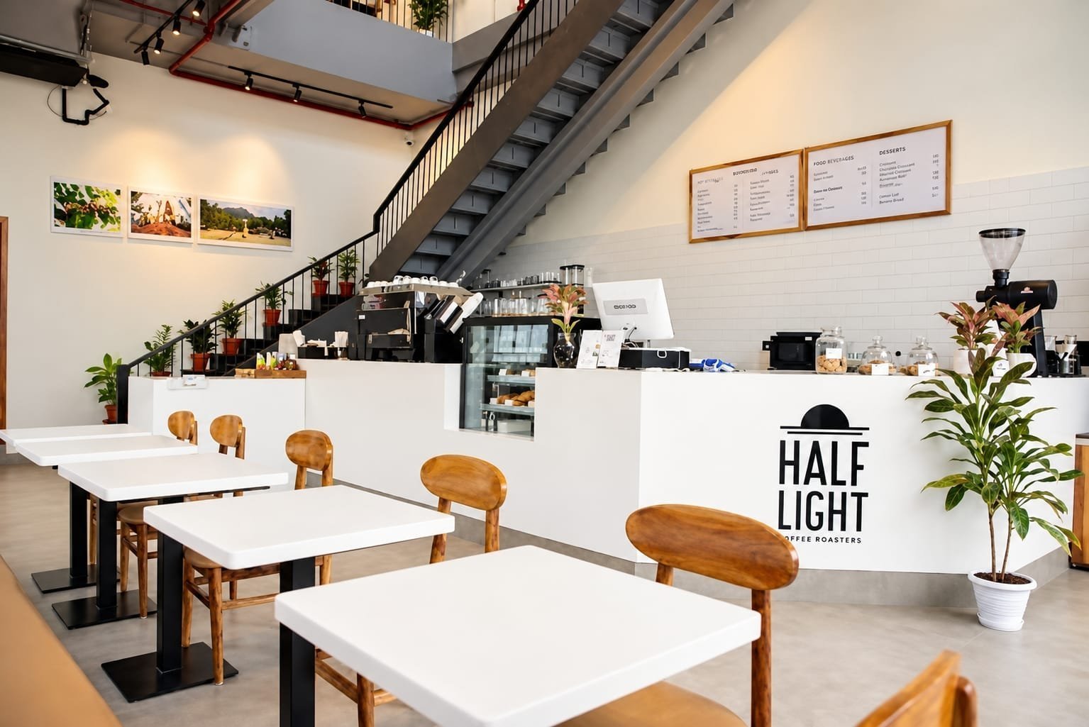 Half life coffee roasters Cafe